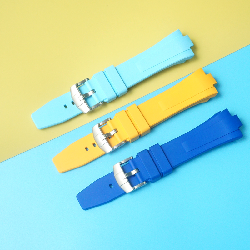 Citizen Watch Tsuyosa - Fluororubber Horlogeband Voor Citizen TSUYOSA Collectie