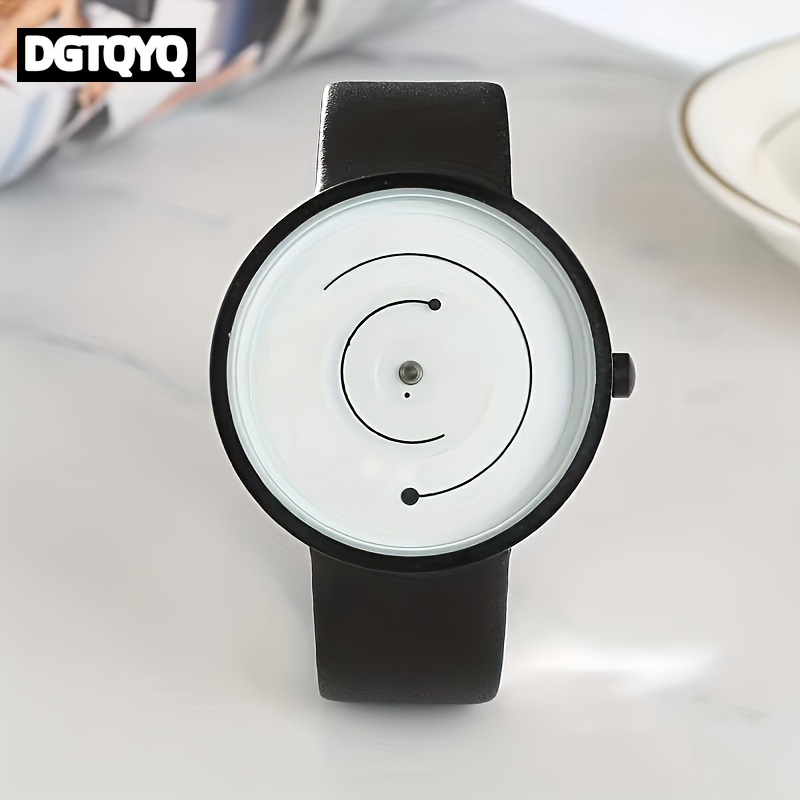 Leather Watch Band Men - Modieus Creatief Horloge Heren Sport Horloges