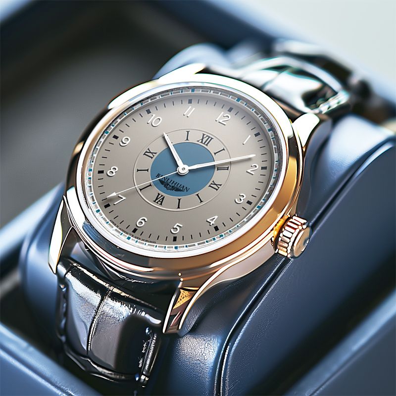 Leather Watch Band Men - Topmerk man polshorloge luxe zakelijk waterdicht