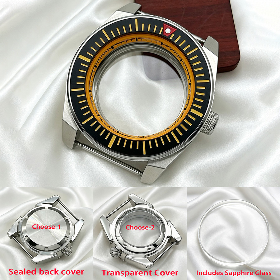 Citizen Watch Tsuyosa - 43MM Mod NH35 Kast Saffierglas King