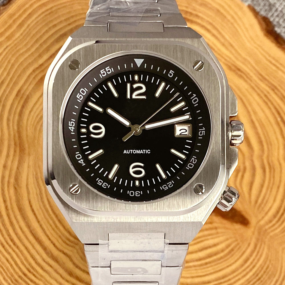 Rolex Watch Submariner - AR saffierglas 42 mm vierkant staal