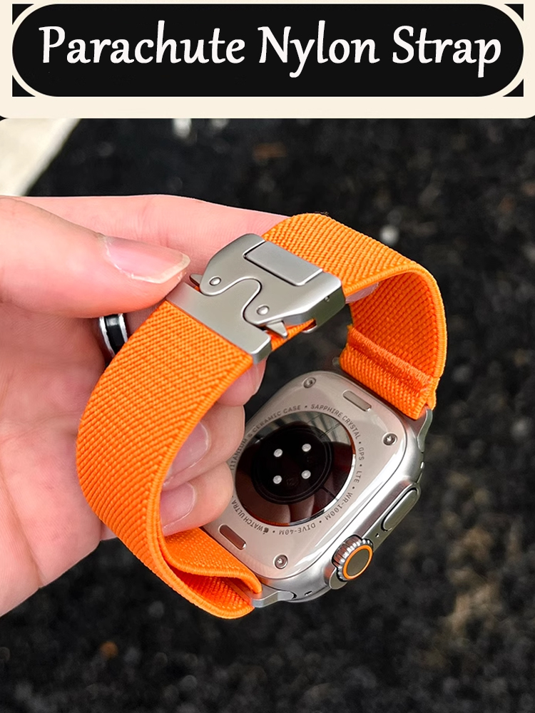 Parachute Strap Elastic - Bandjes voor Apple Watch ultra 2