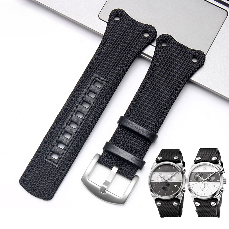 Canvas Strap Watch - Ck Nylon Canvas Anti-Allergie Waterdichte Horlogeband