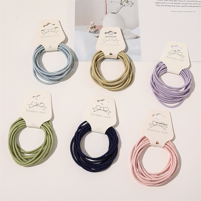 Silicone Band Women - 10Pcs Vrouwen Meisjes Eenvoudige Basic Elastische