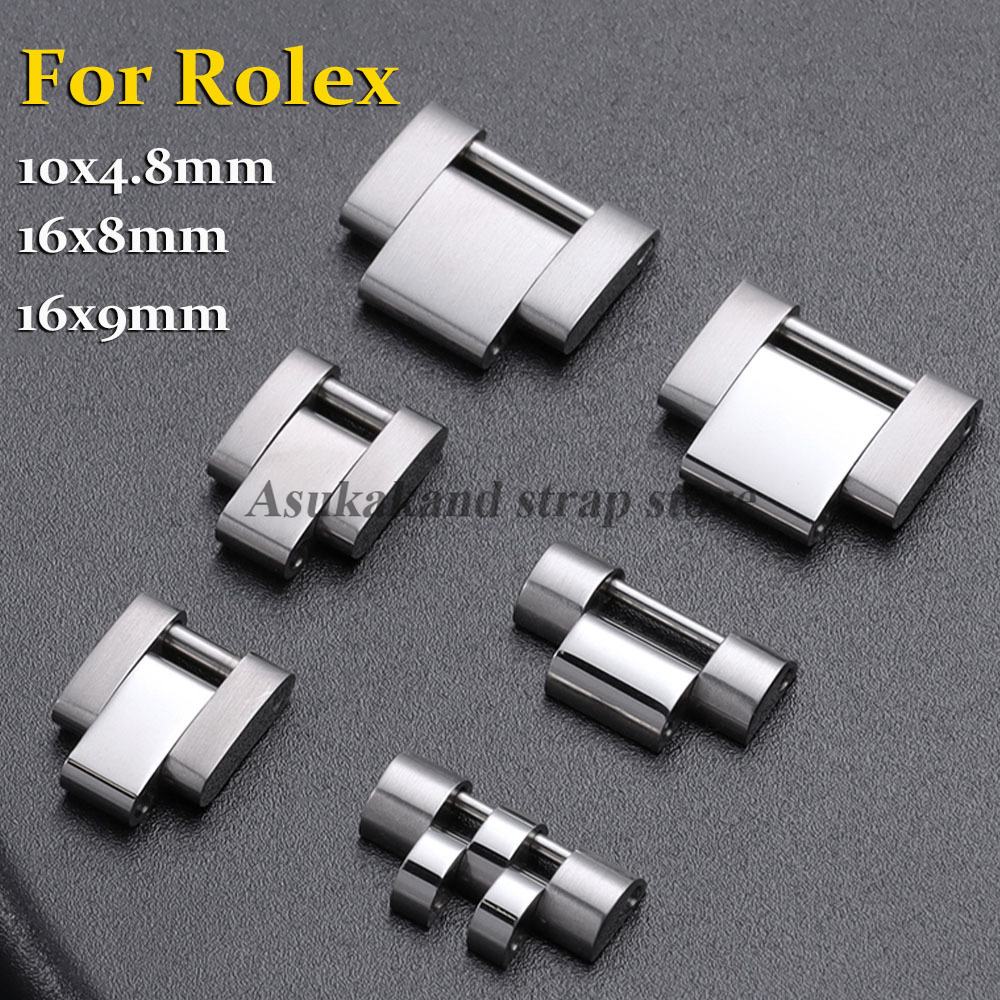 Rolex Watch Submariner - 16x8mm/16x9mm/10x4.8mm Metalen Verlengstuk voor Rolex President