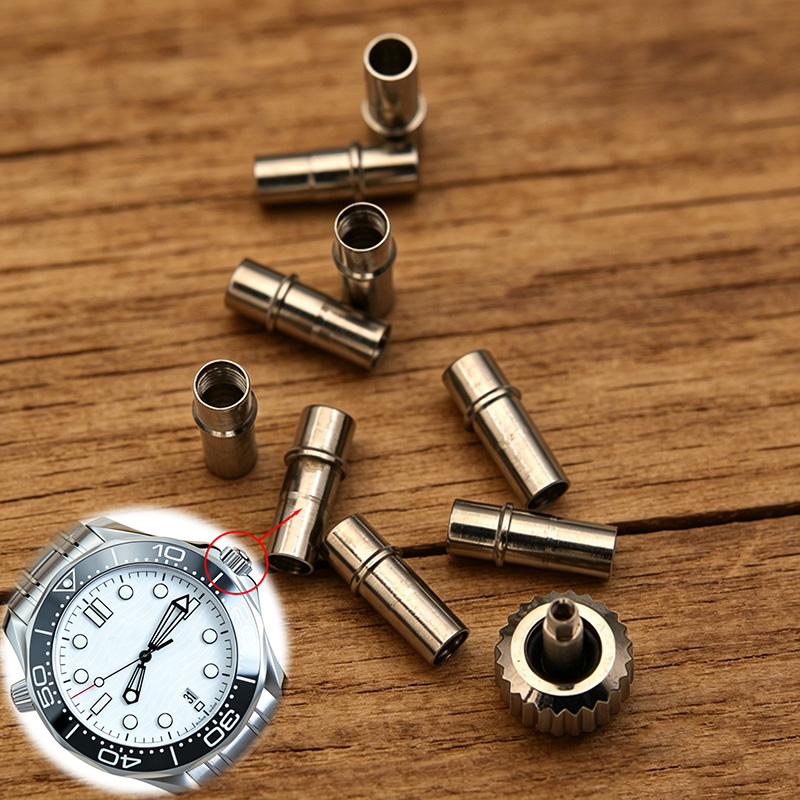 Omega Watch Seamaster - Horlogekroon en kroonbuis van hoge kwaliteit