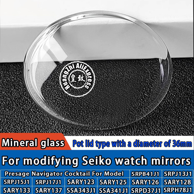 Seiko Watch Presage - Potvorm lenzen 36mm Wijzerplaat Voor Seiko