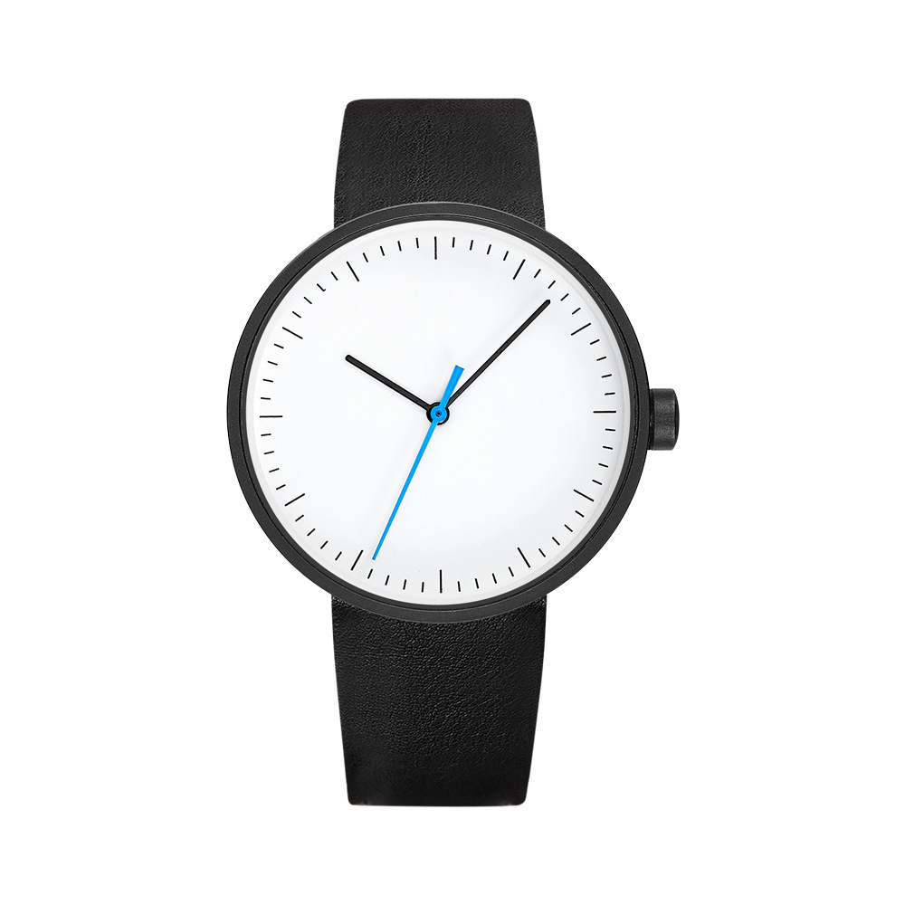 Leather Watch Band Men - UTHAI Horloge Heren Eenvoudige Trendy Sport