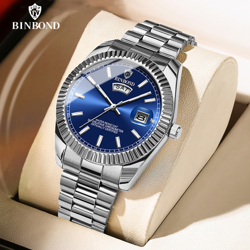 BINBOND B7012 Heren Mode Zakel - Rolex Watch Submariner recensie en prijs