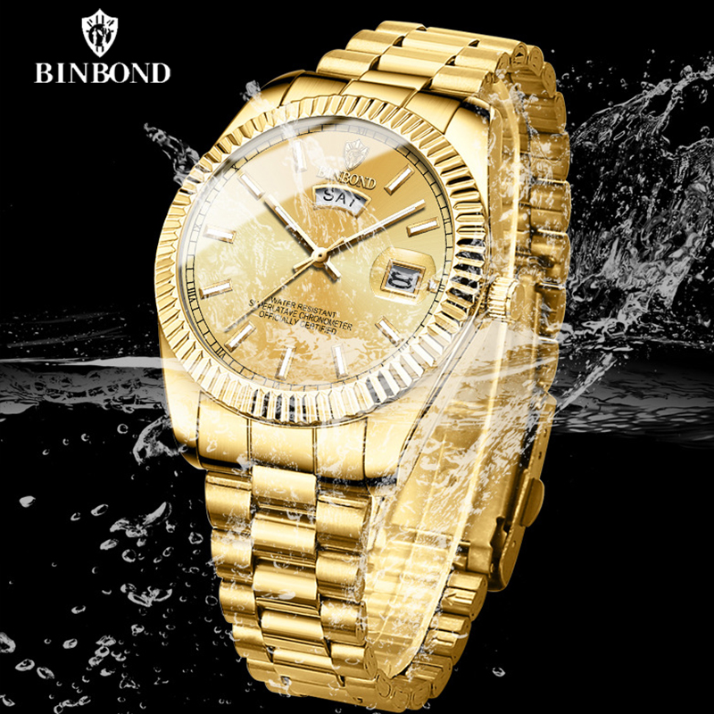 BINBOND B7012 Heren Mode Zakel - Rolex Watch Submariner recensie en prijs