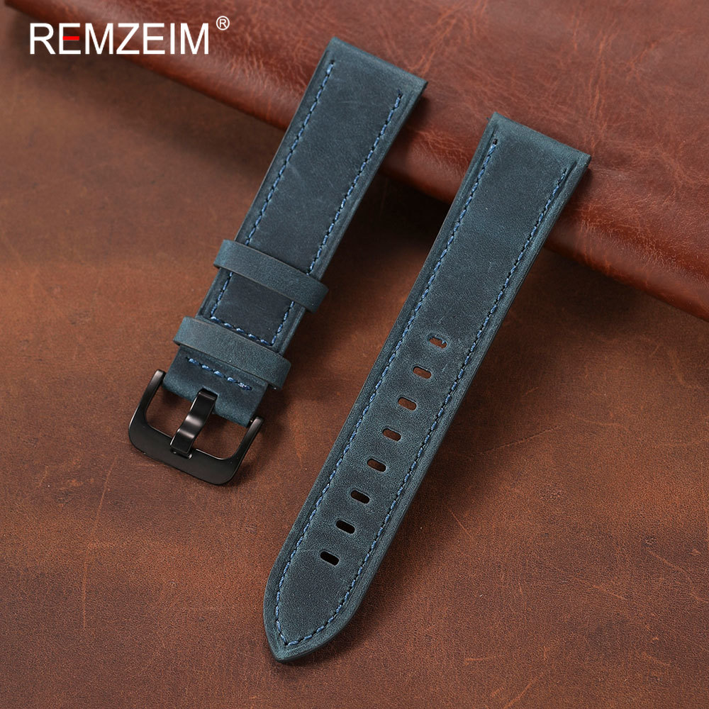 Klassieke herenhorlogeband van - Suede Strap Watch recensie en prijs
