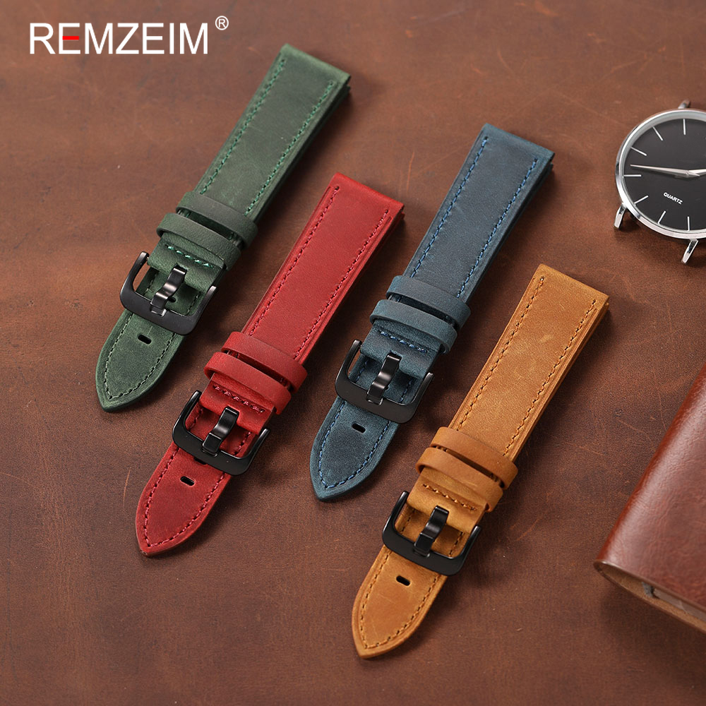 Klassieke herenhorlogeband van - Suede Strap Watch recensie en prijs