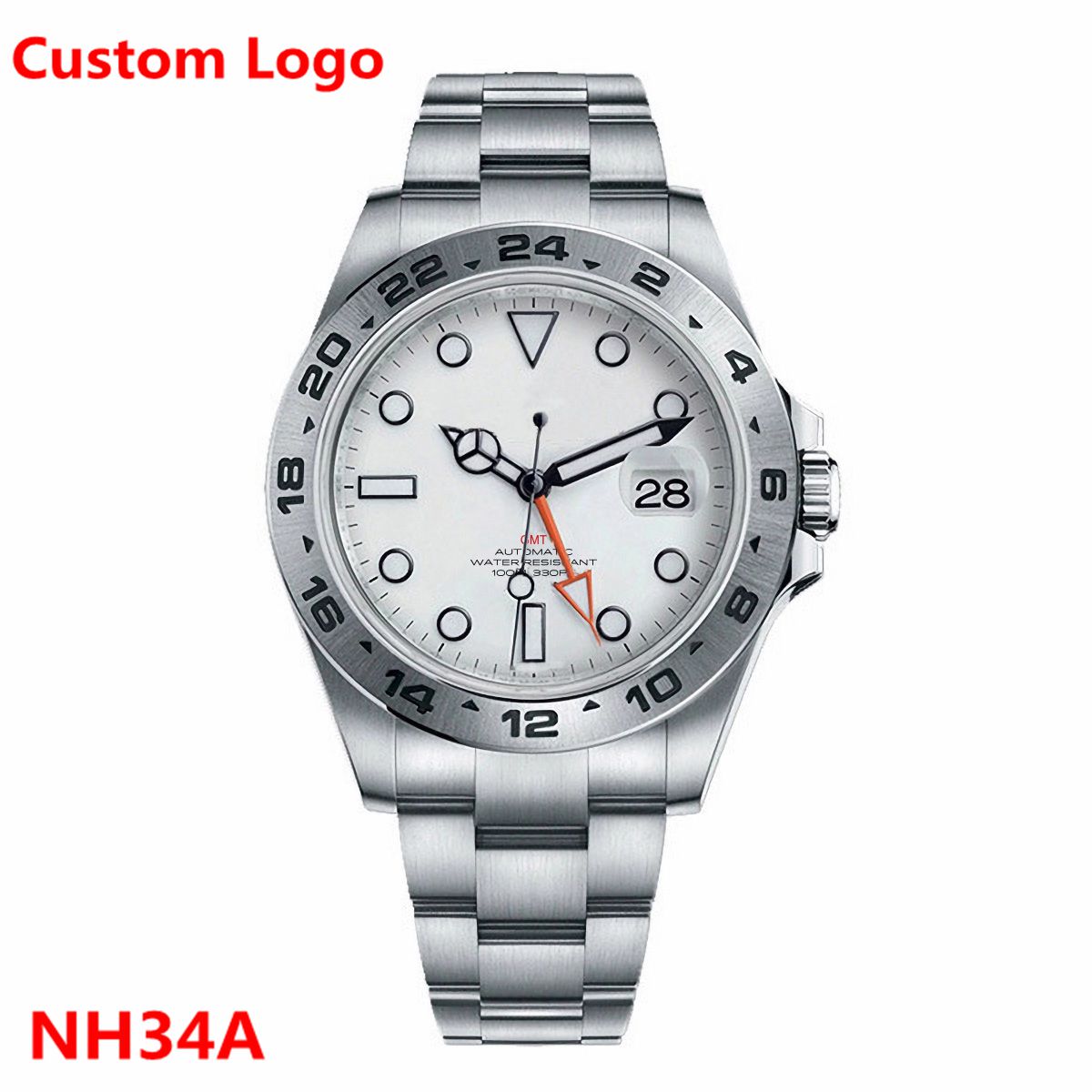 Aangepaste luxe 39 mm NH34 aut - Stainless Bracelet Diver recensie en prijs