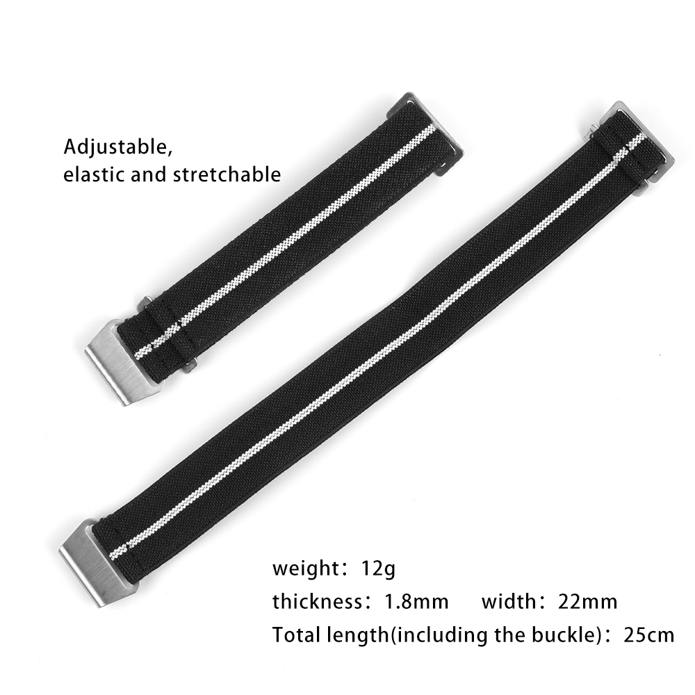 Nylon Horloge Band 18Mm 20Mm 2 - Parachute Strap Elastic recensie en prijs