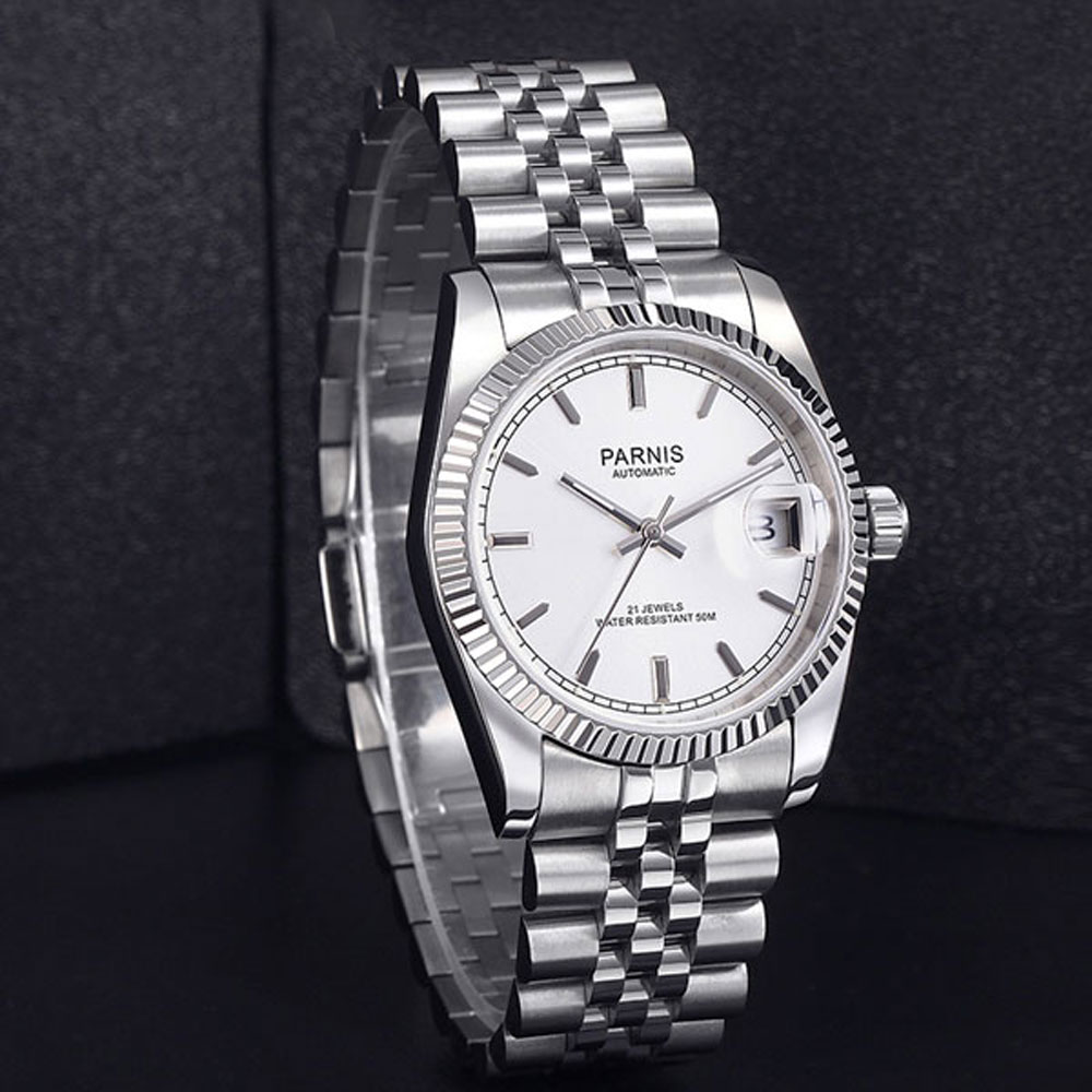 Parnis 36mm automatisch herenh - Rolex Watch Datejust recensie en prijs