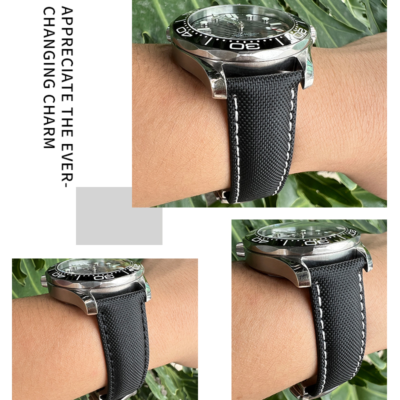 19mm 20mm 21mm 22mm Nylon Lede - Omega Watch Seamaster recensie en prijs