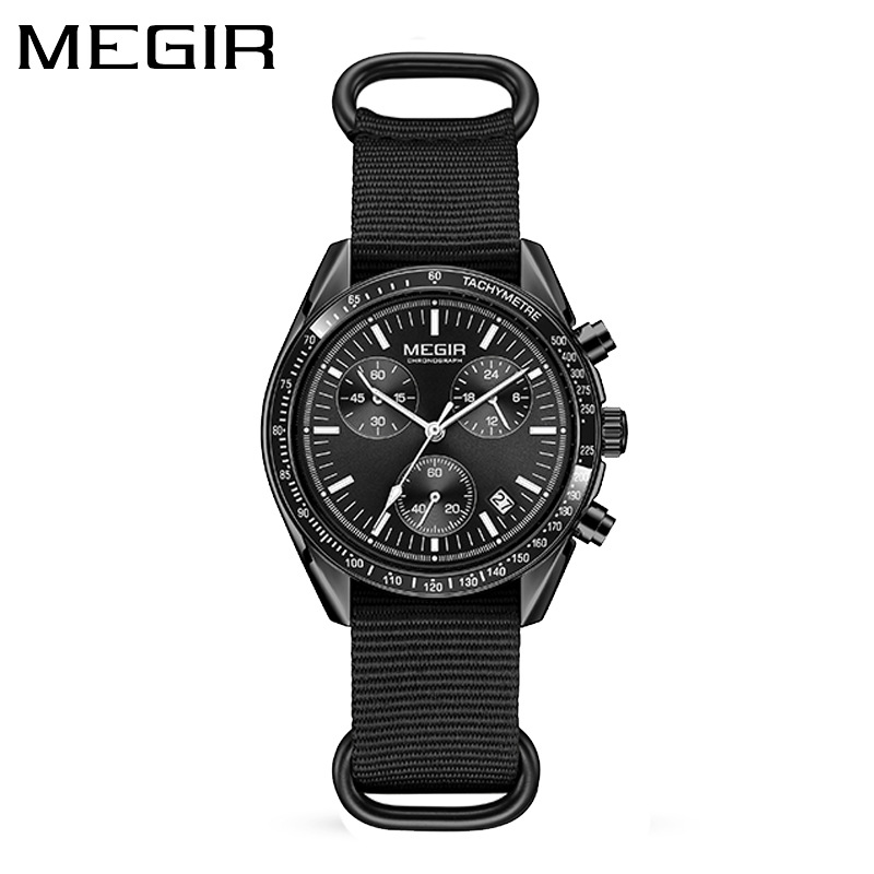 MEGIR 2247 Nieuw Luxe Herenhor - Canvas Strap Watch recensie en prijs