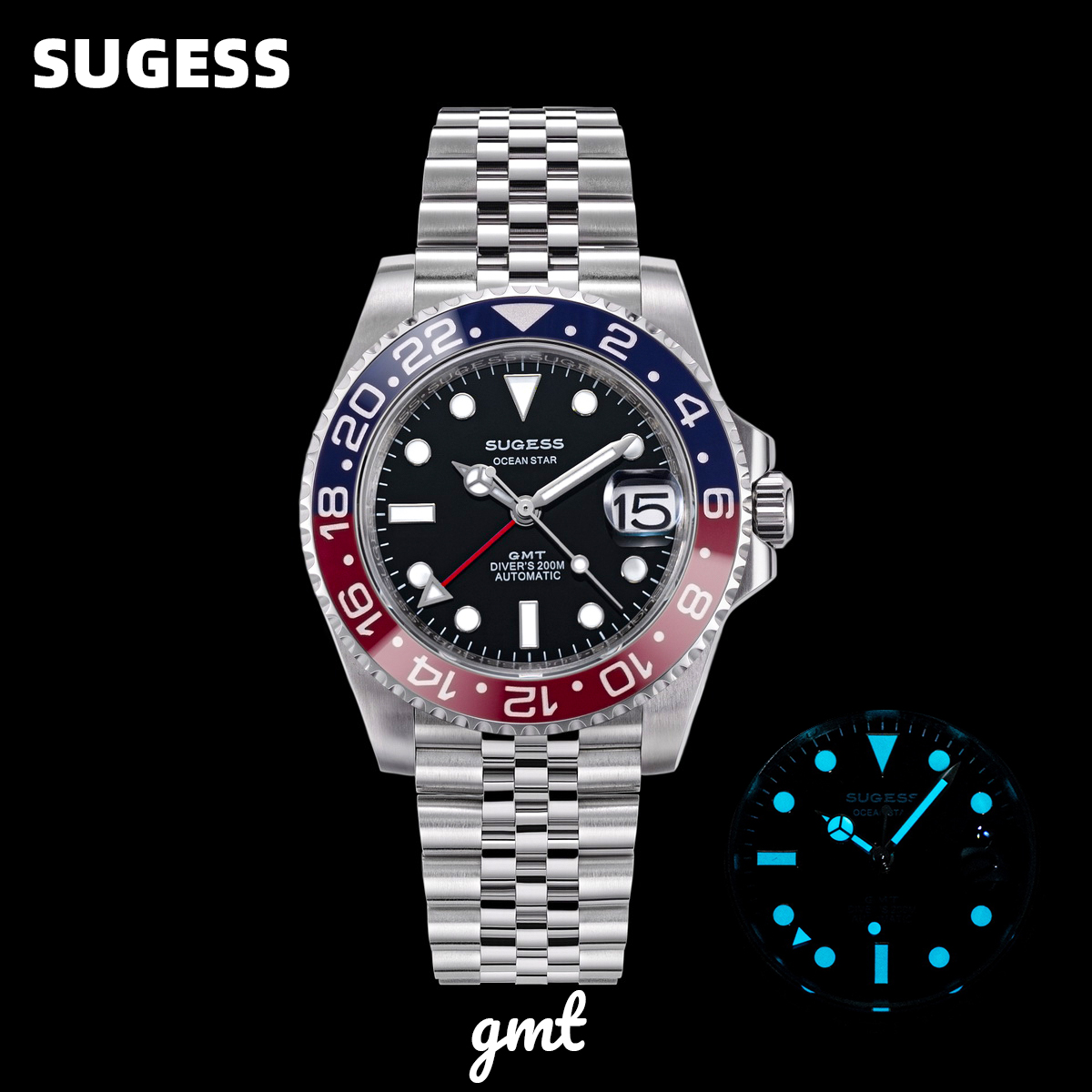 Sugess GMT Duikhorloge voor He - Rolex Watch Datejust recensie en prijs