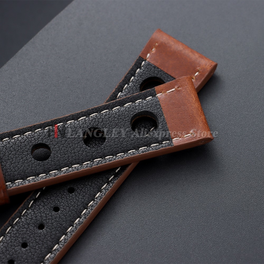 Olie gewaxte lederen horlogeba - Suede Strap Watch recensie en prijs