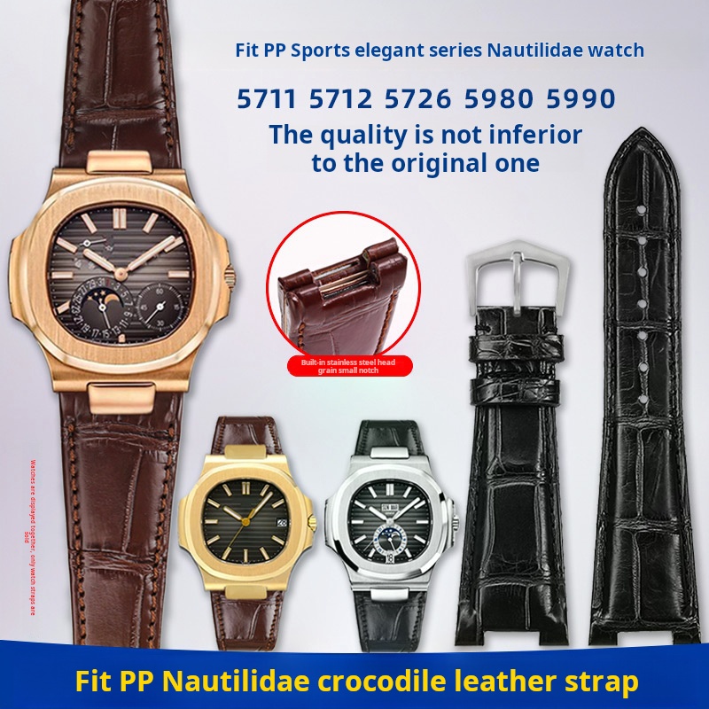 Krokodil Horlogeband Metalen K - Patek Philippe Watch Nautilus recensie en prijs