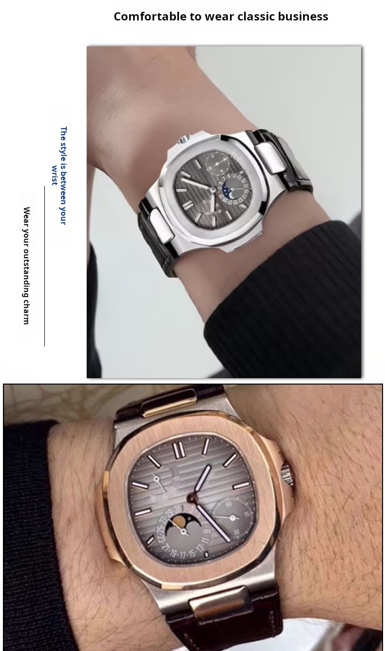 Krokodil Horlogeband Metalen K - Patek Philippe Watch Nautilus recensie en prijs