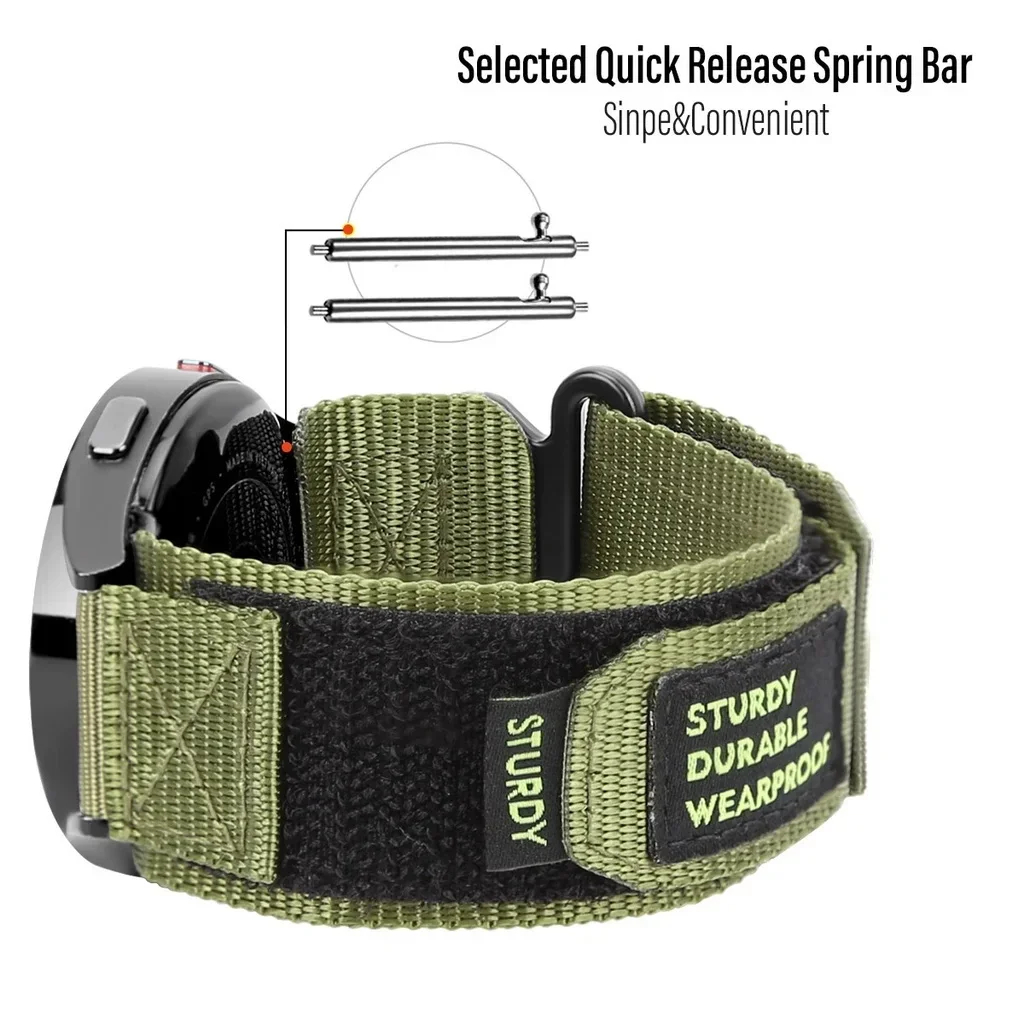 Quick Fit Nylon Band voor Sams - Nato Strap Nylon recensie en prijs