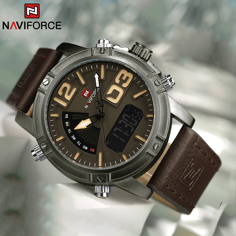 NAVIFORCE Topmerk herenhorloge - Leather Watch Band Men recensie en prijs