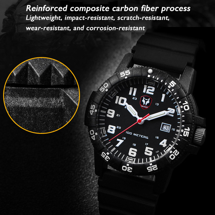 Hnlgnox Mens Pilot Horloges Sp - Rubber Strap Diver recensie en prijs