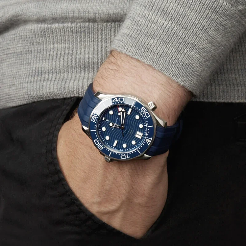 20mm Gebogen Einde Rubber Sili - Omega Watch Seamaster recensie en prijs