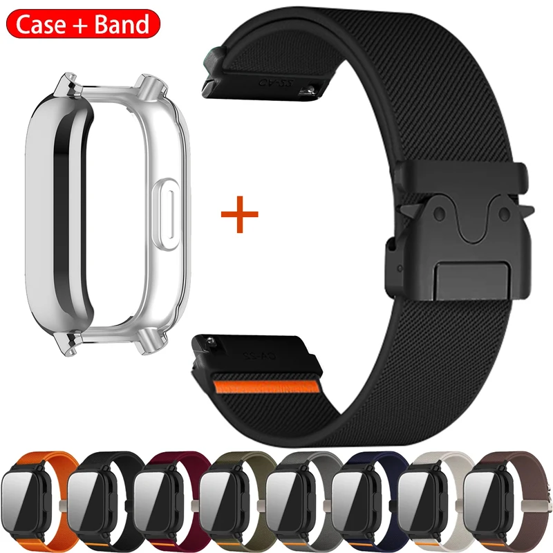 Nylon bandjes + TPU-hoes voor  - Parachute Strap Elastic recensie en prijs
