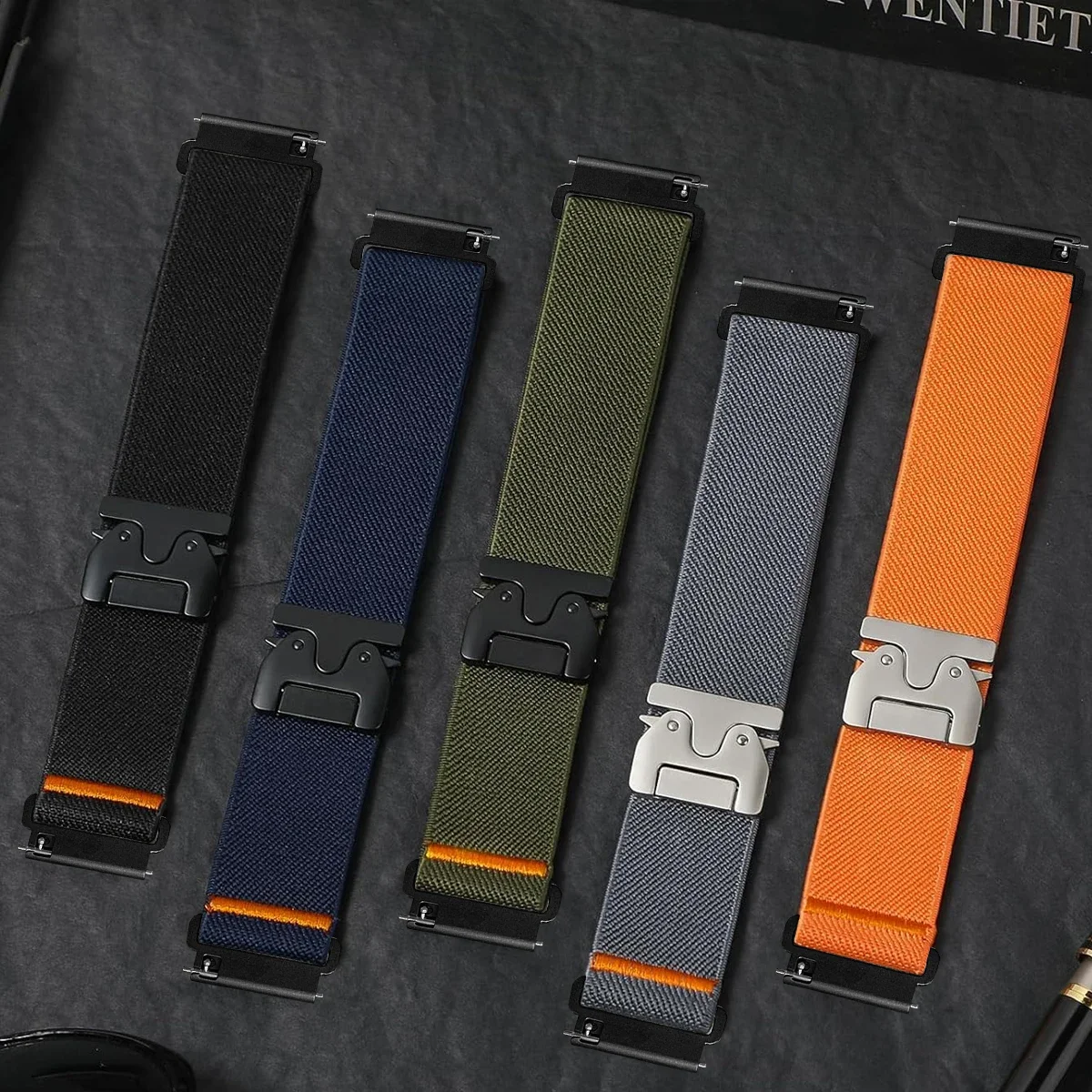 Nylon bandjes + TPU-hoes voor  - Parachute Strap Elastic recensie en prijs