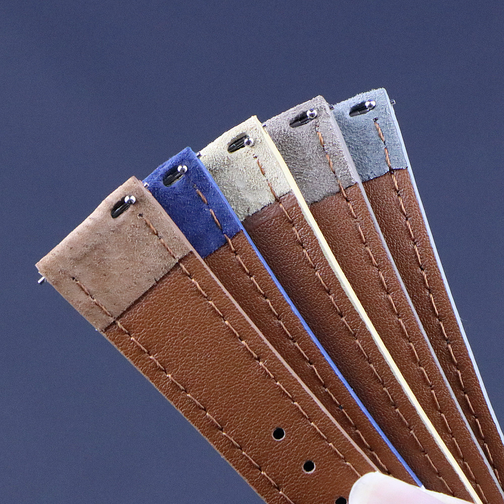 Premium Lederen Suède Horlogeb - Suede Strap Watch recensie en prijs