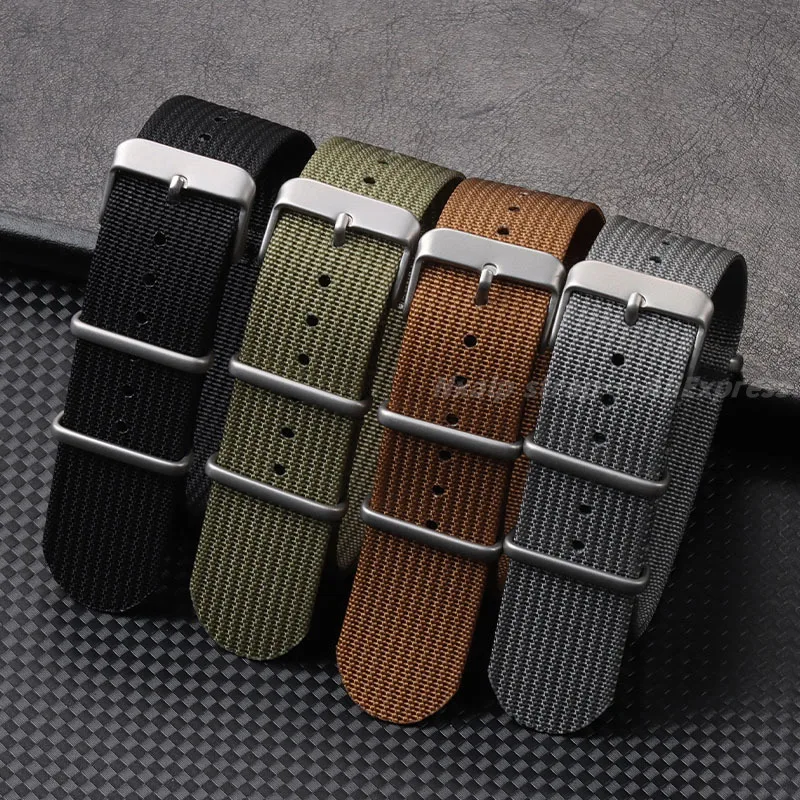Geribbelde Nylon Horlogeband 1 - Nato Strap Nylon recensie en prijs
