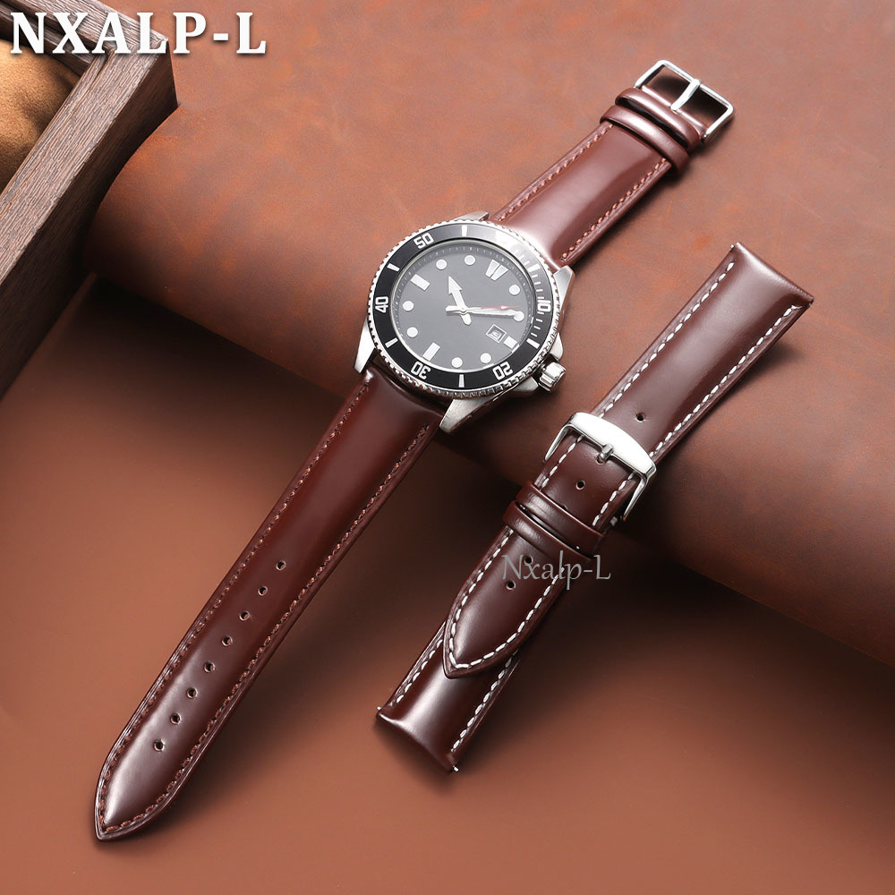 Geoliede lederen band voor Ome - Omega Watch Speedmaster recensie en prijs