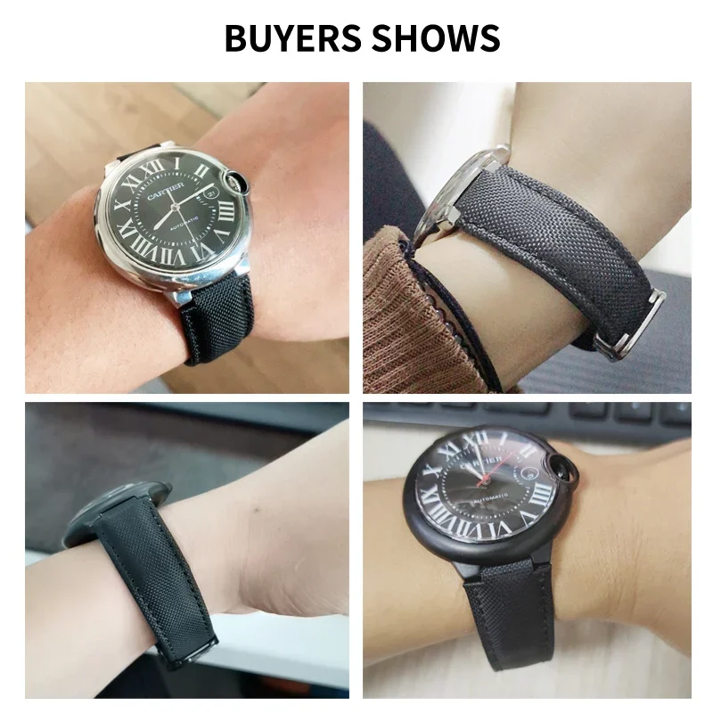 Origineel voor Black Bay nylon - Cartier Watch Ballon Bleu recensie en prijs
