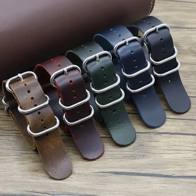Vintage lederen horlogebanden  - Nato Strap Nylon recensie en prijs