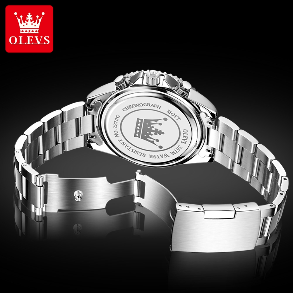 OLEVS 2870 Herenhorloges Maanf - Rolex Watch Submariner recensie en prijs