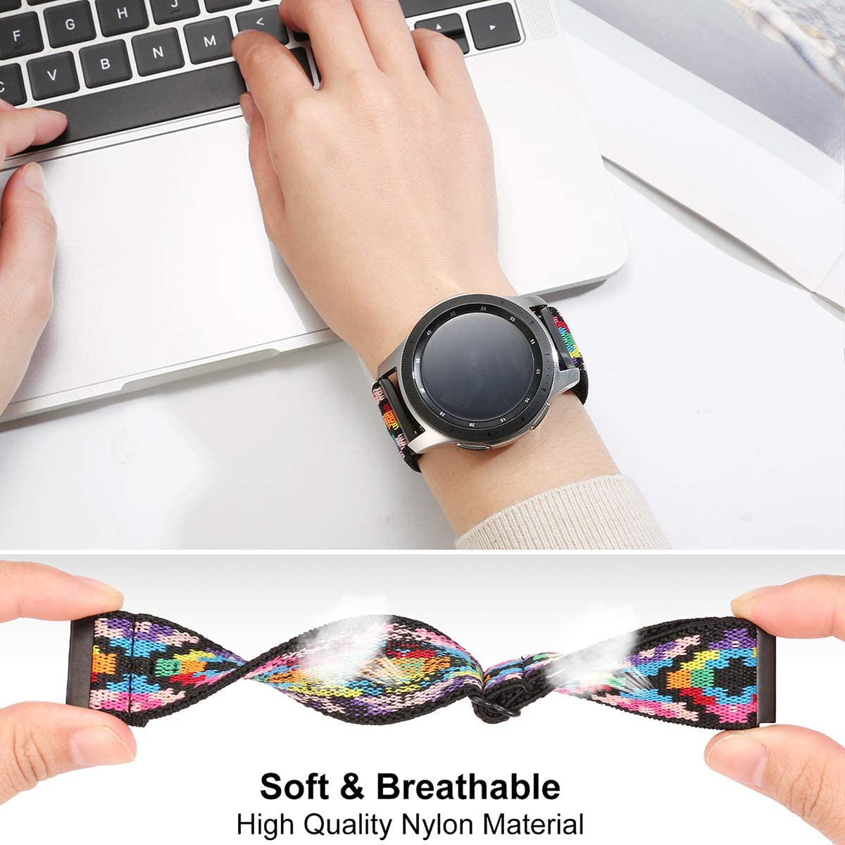 20Mm/22Mm Riem Voor Samsung Ga - Nato Strap Nylon recensie en prijs
