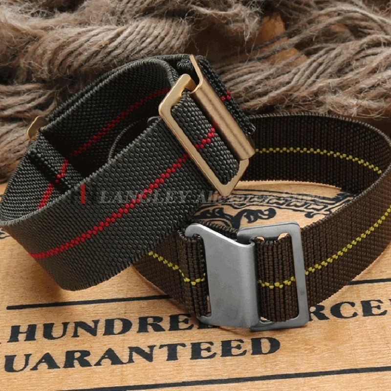 Elastische Nylon Horlogeband v - Parachute Strap Elastic recensie en prijs