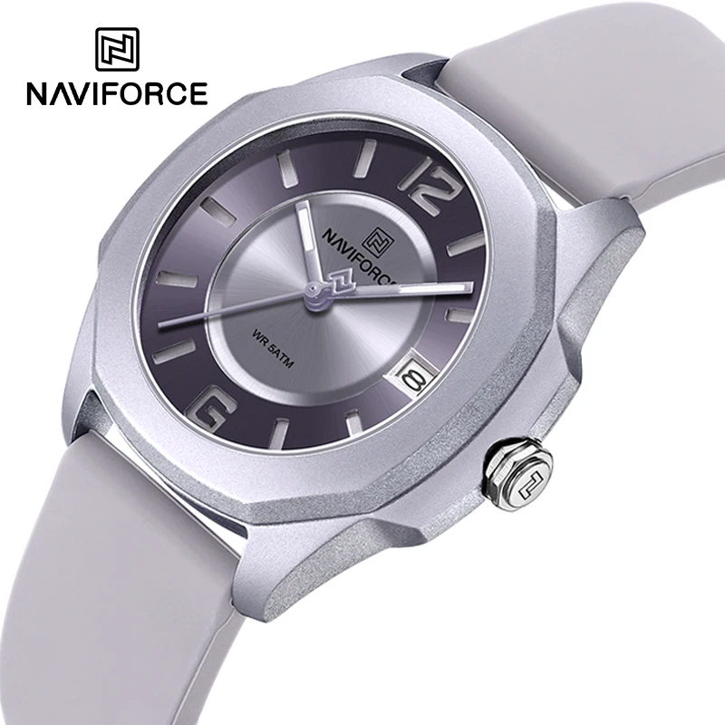 NAVIFORCE 7107 Horloge voor Vr - Silicone Band Women recensie en prijs