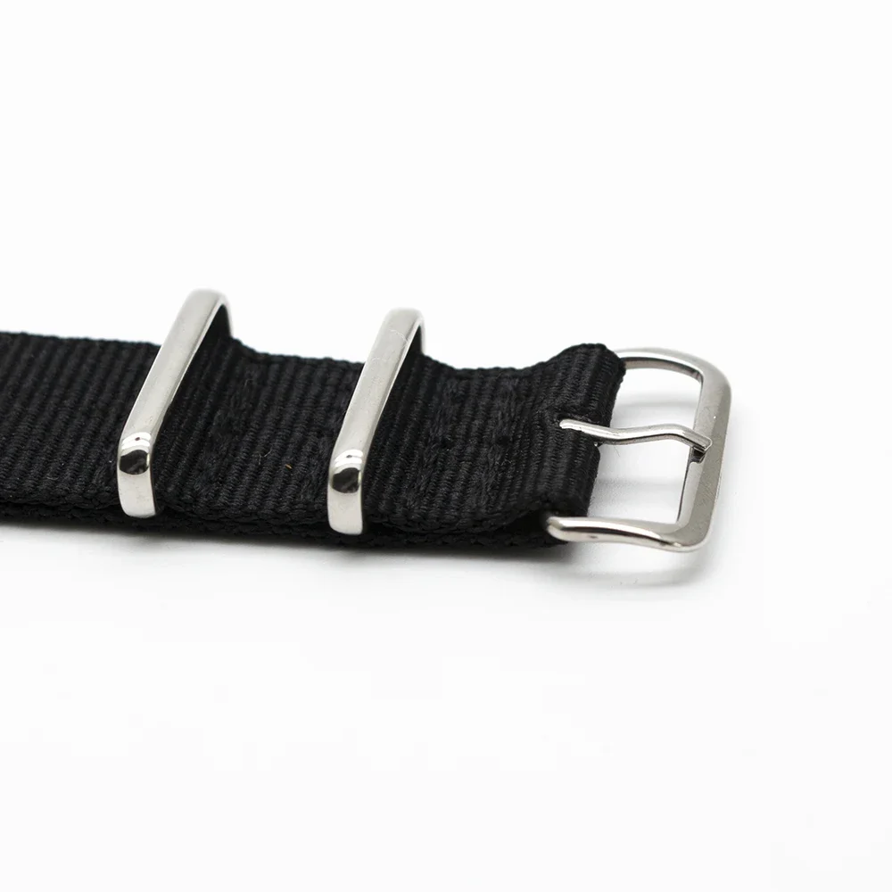 Zwart Nylon Horlogeband Voor M - Nato Strap Nylon recensie en prijs
