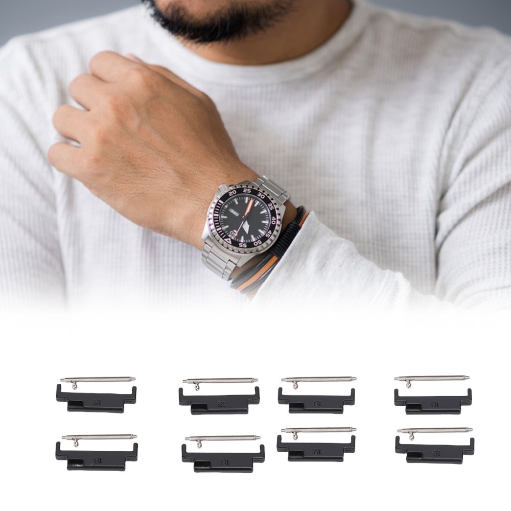 4 paar metalen metalen horloge - Strap Change Adapter recensie en prijs
