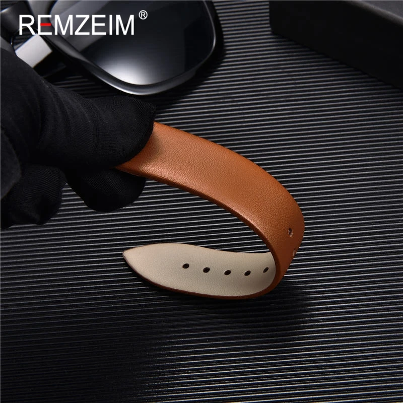 Ultradunne lederen horlogeband - Suede Strap Watch recensie en prijs