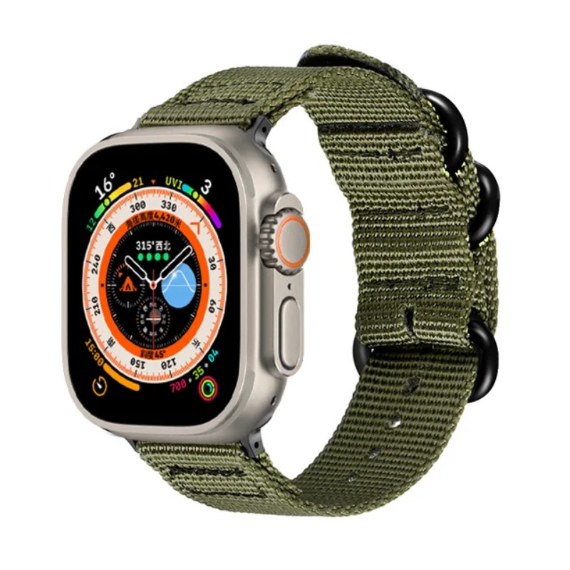Nylon canvas band voor Apple W - Canvas Strap Watch recensie en prijs