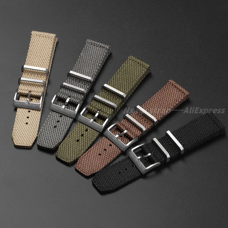 20mm 22mm Nylon Katoenen Horlo - Nato Strap Nylon recensie en prijs