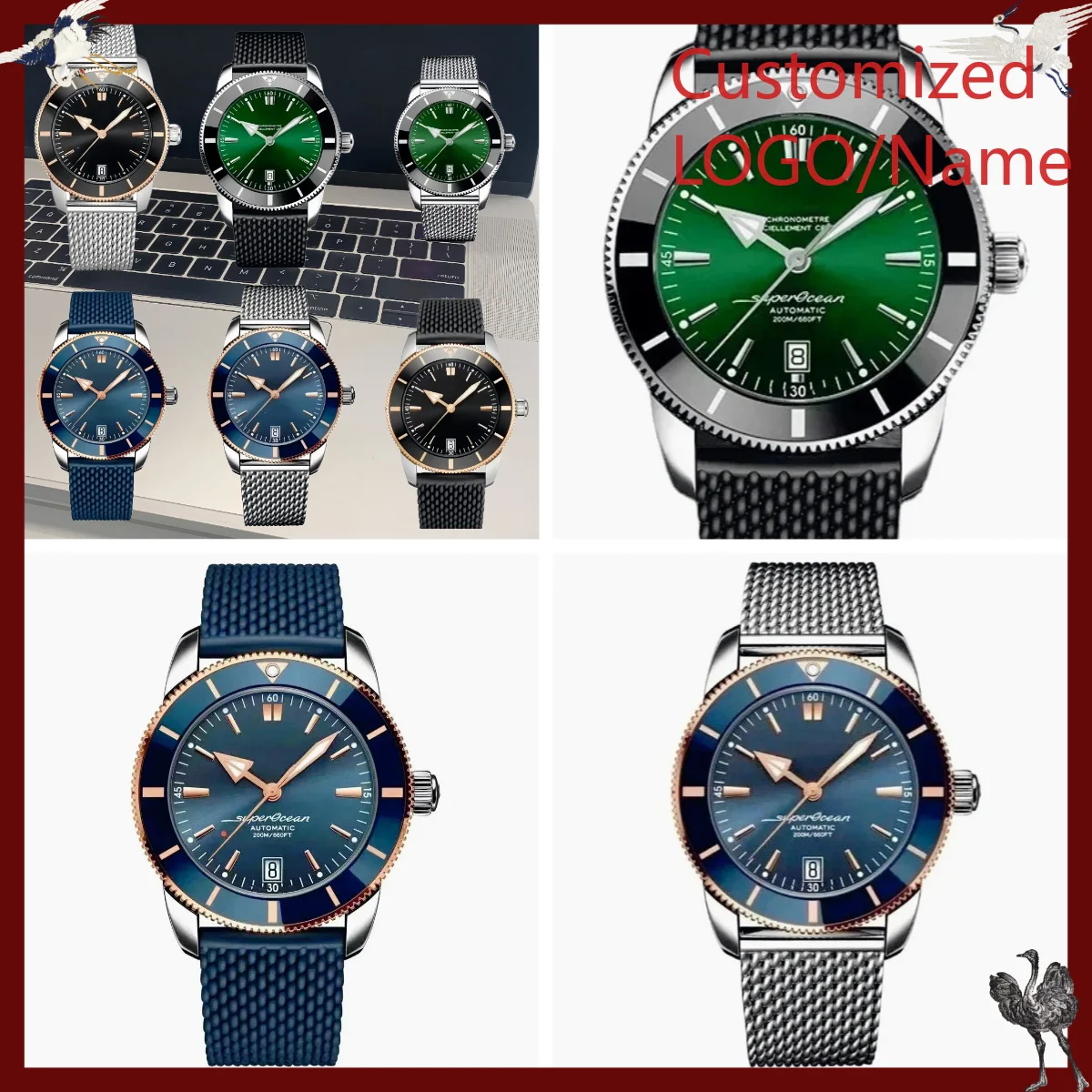A1212 Store Op Maat Gemaakte H - Stainless Bracelet Diver recensie en prijs