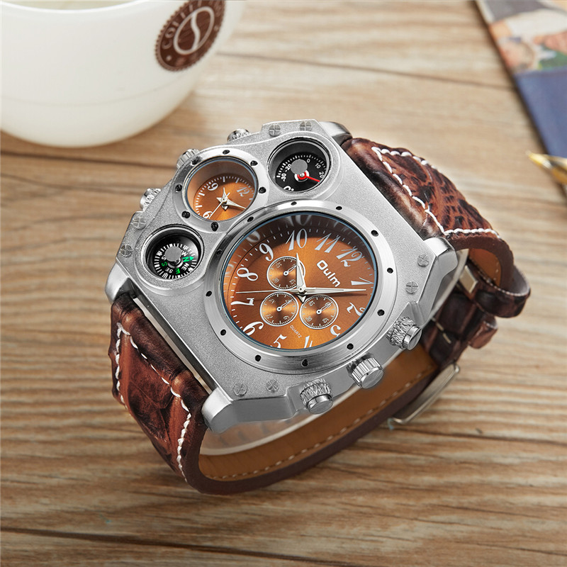 Nieuw Model OULM Horloge Manne - Leather Watch Band Men recensie en prijs
