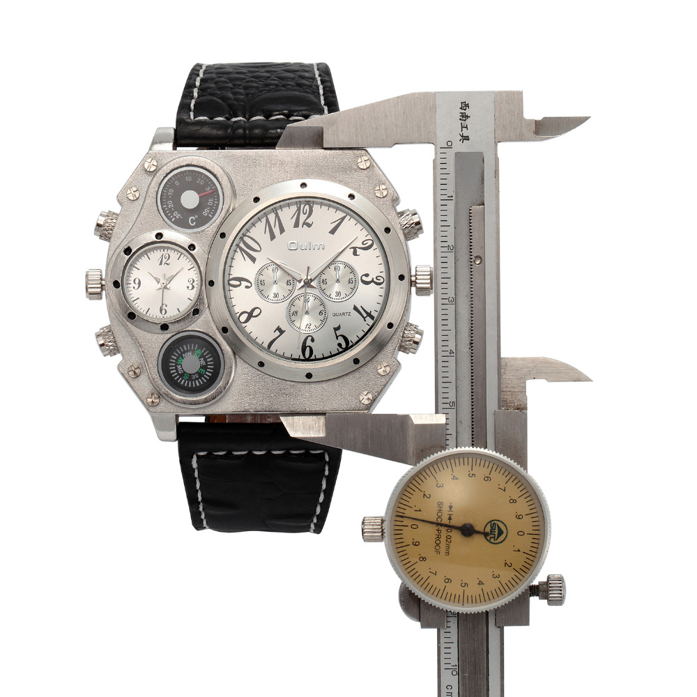 Nieuw Model OULM Horloge Manne - Leather Watch Band Men recensie en prijs