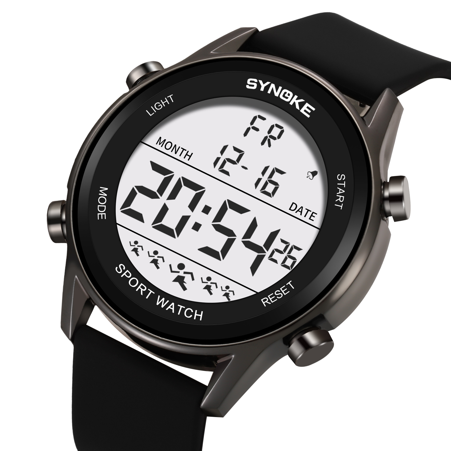 Digitale Horloges Voor Mannen  - Rubber Strap Diver recensie en prijs