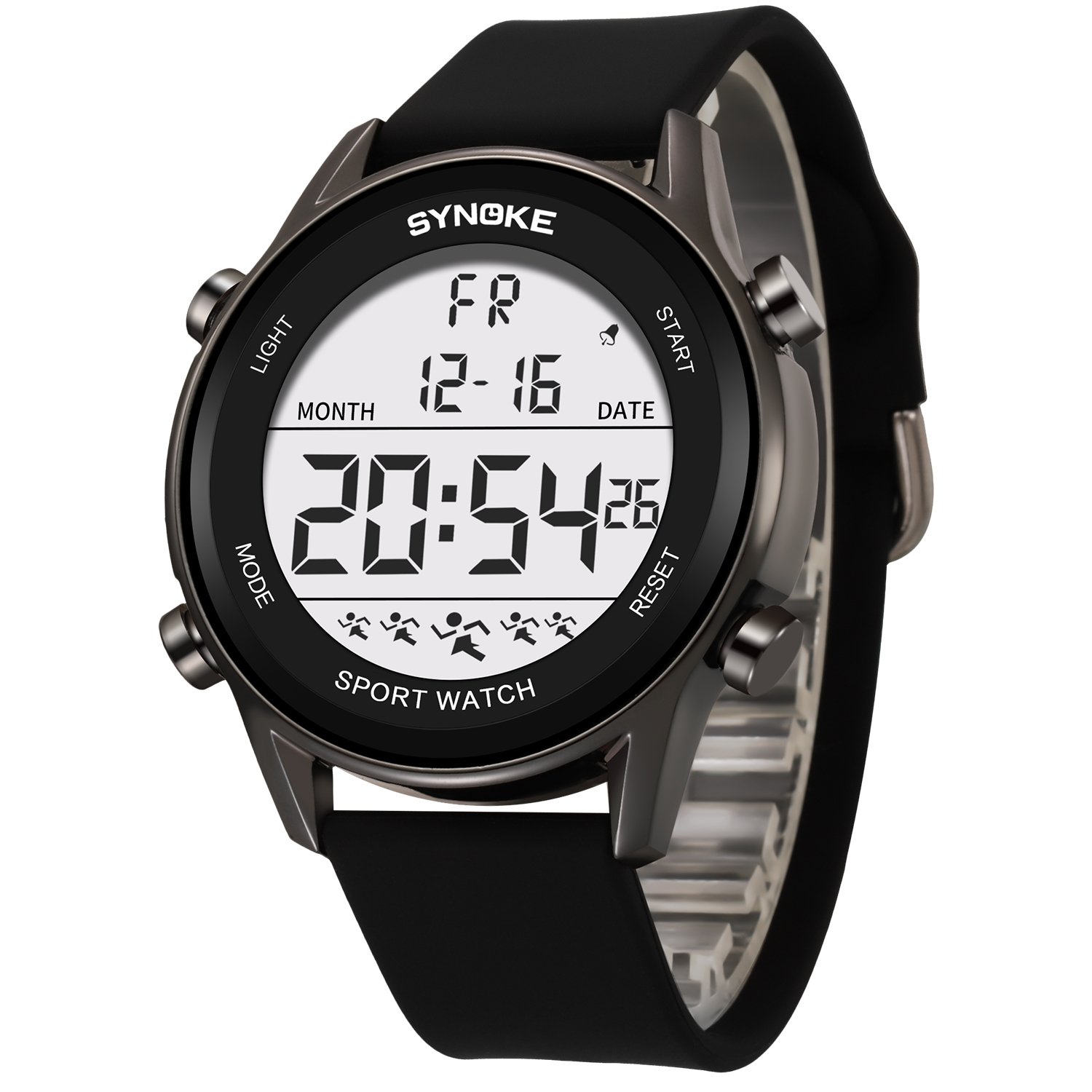 Digitale Horloges Voor Mannen  - Rubber Strap Diver recensie en prijs